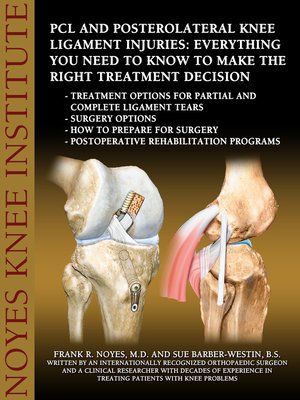 cover image of PCL and Posterolateral Knee Ligament Injuries